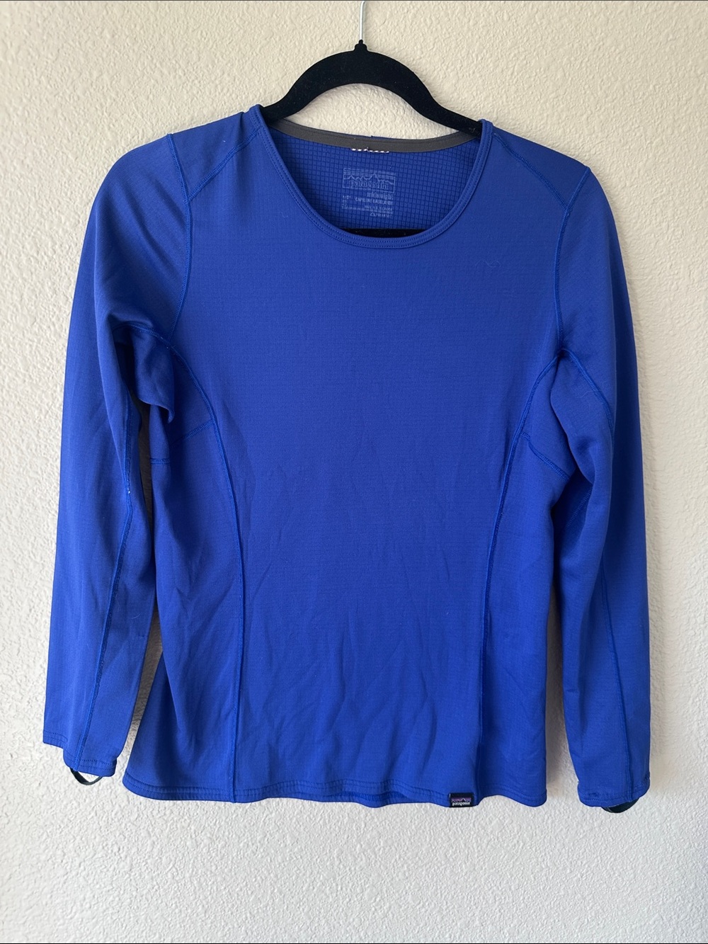 Patagonia Women's Long-Sleeve Crew Top - Royal Blue